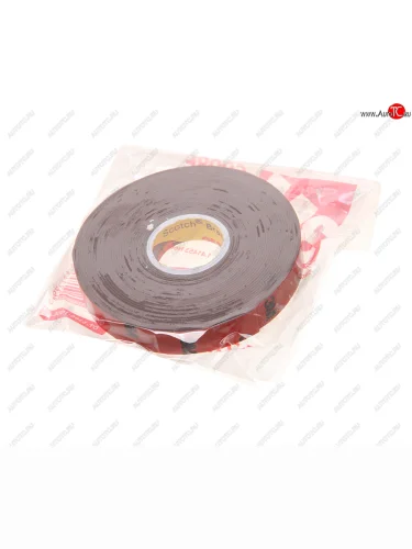 Скотч двухсторонний 12ммх5м серый втулка 3M 3M 6008f-12