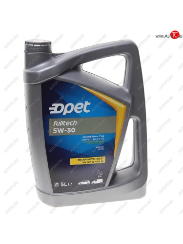 Масло моторное FULLTECH 5W30 синт.5л OPET OPET 601214745
