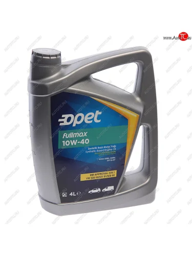 Масло моторное FULLMAX 10W40 синт.4л OPET OPET 601214998