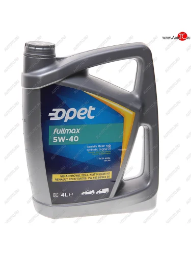 Масло моторное FULLTECH LD 5W40 синт.4л OPET OPET 601439148