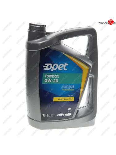 Масло моторное FULLMAX  0W20 синт.5л OPET OPET 601777226