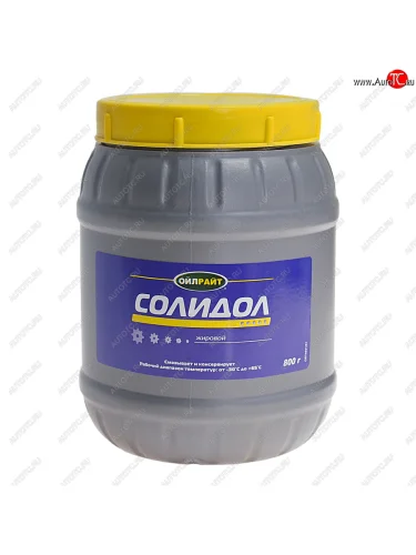 Смазка СОЛИДОЛ Жировой 800г OIL RIGHT OIL RIGHT 6021