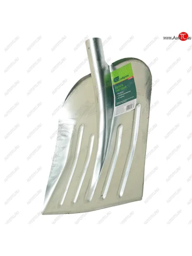 Лопата снеговая стальная оцинкованная 365х330мм без черенка СИБРТЕХ СИБРТЕХ 61536