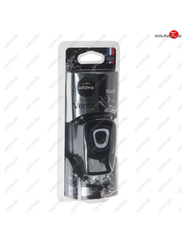 Ароматизатор на дефлектор жидкостной (блэк) 8мл Ventis AROMA CAR AROMA CAR 63104 AROMA CAR 63104
