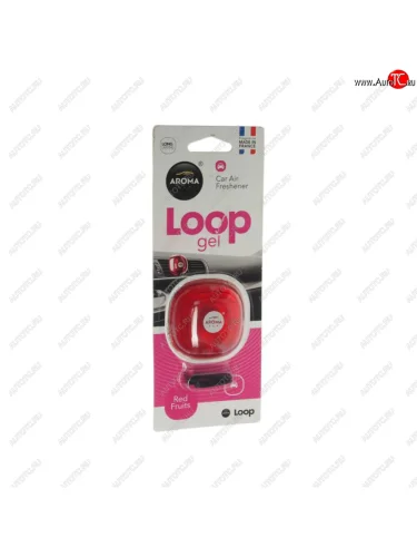 Ароматизатор на дефлектор гелевый (красные фрукты) Loop AROMA CAR AROMA CAR 63115