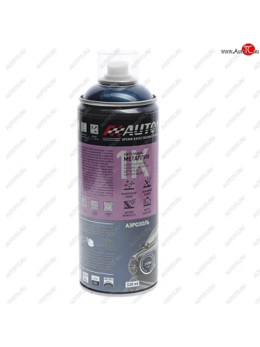 Краска буран серебристый аэрозоль 520мл АВТОН АВТОН 638-00059