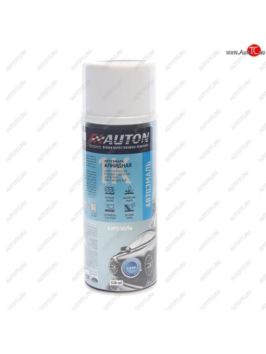 Краска белый газ аэрозоль 520мл АВТОН АВТОН 638-00084