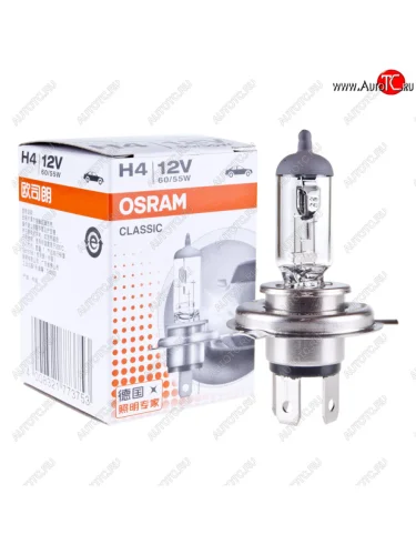 Лампа 12V H4 6055W P43t-38 OSRAM OSRAM 64193clc