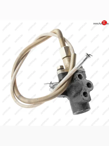 Кран КРАЗ-6322,6443,6446,65055,6510,7133 управления делителем КРАЗ 6437-1723200-10