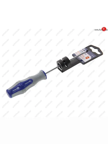 Отвертка шлицевая SL 4.0x100мм ювелирная (сталь CR-V) Ultra Grip КОБАЛЬТ КОБАЛЬТ 646-249