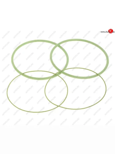 Кольцо ЯМЗ-650.10 гильзы уплотнительное комплект (3 поз.4 дет.) РД РУССКИЙ ДВИГАТЕЛЬ 650.1002003-01