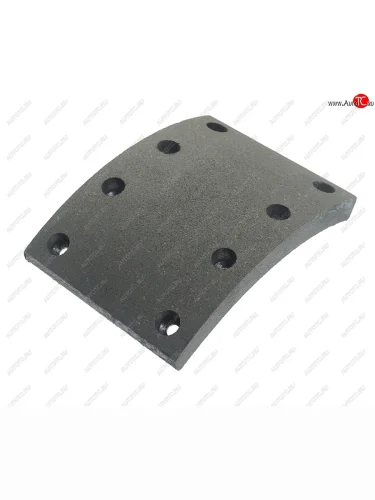 Накладка тормозной колодки КАМАЗ сверленая базбестовая Wшир.=140мм;Lдуги=188мм;hтолщ.=1419мм ТИИР ТИИР 65115-3501105-41