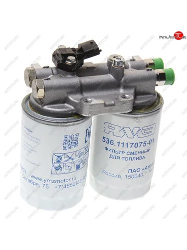 Фильтр топливный ЯМЗ-6565,6585 тонкой очистки ЕВРО-4 в сборе АВТОДИЗЕЛЬ ЯМЗ 6565.1117010