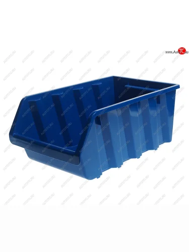 Лоток складской 375х225х160мм синий MOS MOS 65699м