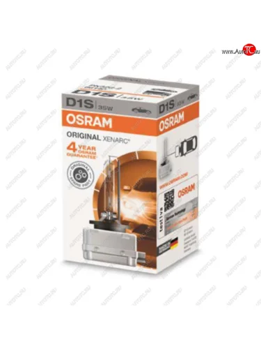 Лампа ксеноновая D1S 35W PK32d-2 4300K 85V 3200лм Original OSRAM OSRAM 66140-fs OSRAM 66140-fs