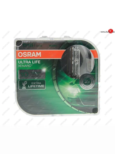 Лампа ксеноновая D2S 35W P32d-2 4300K 85V 3200лм бокс (2шт.) Ultra Life OSRAM OSRAM 66240ult-hcb OSRAM 66240ult-hcb