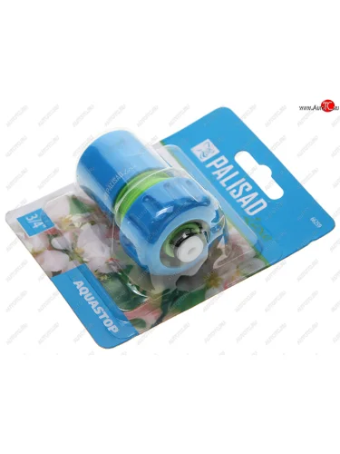 Соединитель для шланга 3/4 быстросъемный пластиковый Luxe PALISAD PALISAD 66259 PALISAD 66259