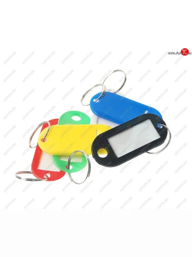 Бирка для ключей набор 6шт. MOS MOS 67402м