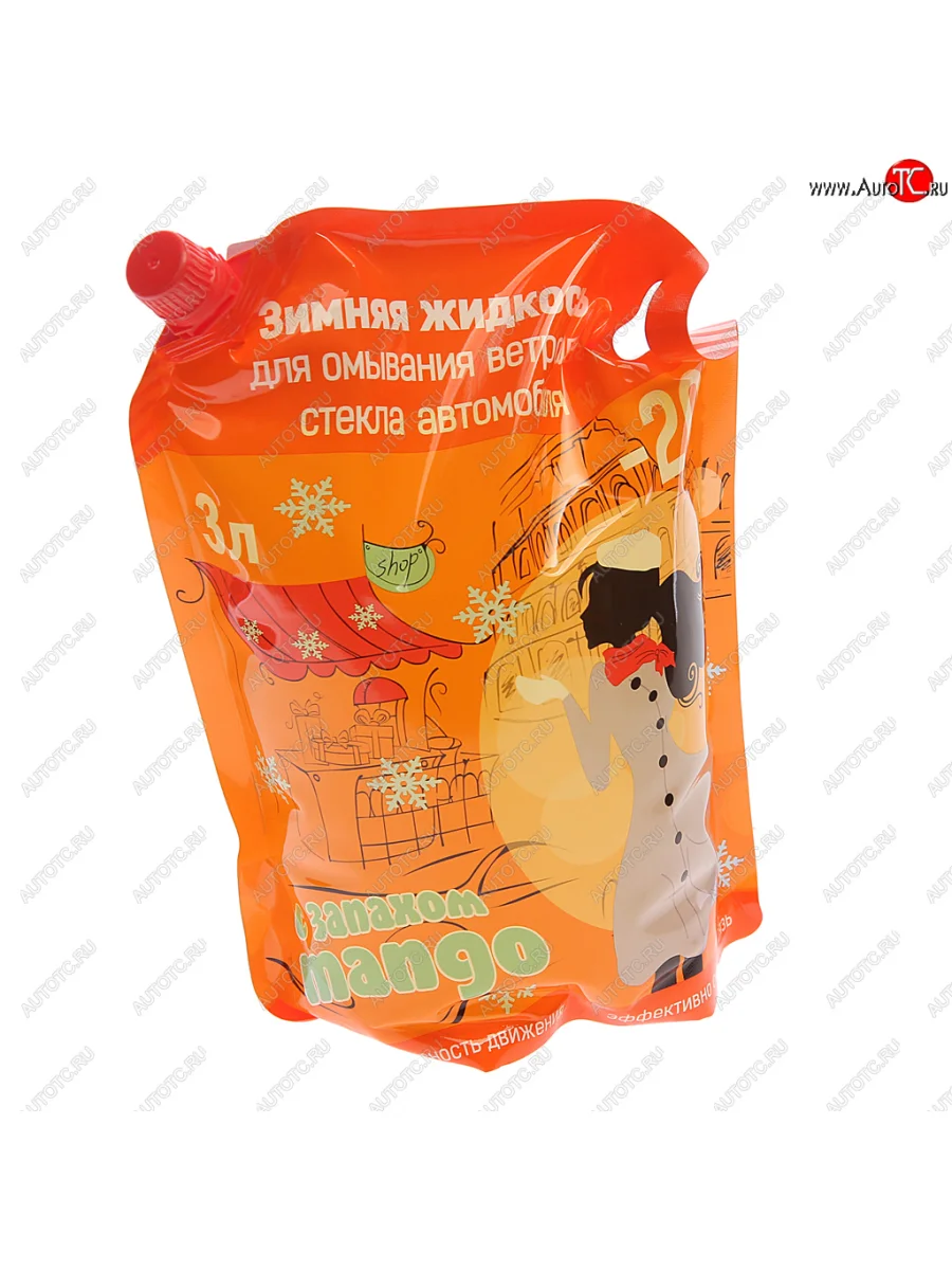 Жидкость омывателя -20С 3л MANGO ДОЙ-ПАК ВОСХОД ХИМСИНТЕЗ 69235976 с доставкой в г. Кемерово