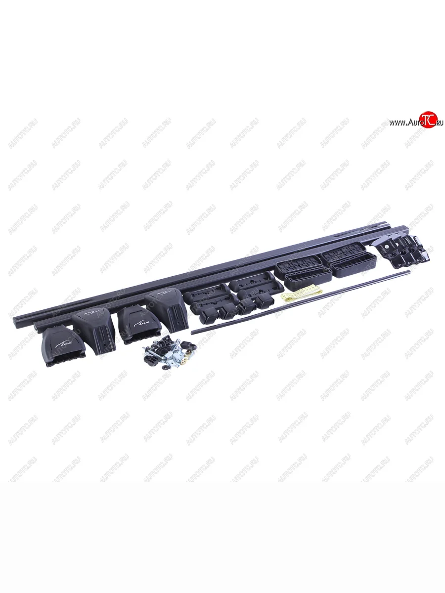 Багажник CHEVROLET Aveo 2 седан (11-) прямоугольный, сталь комплект L=1200мм LUX LUX 694562  в Самаре Самарской области