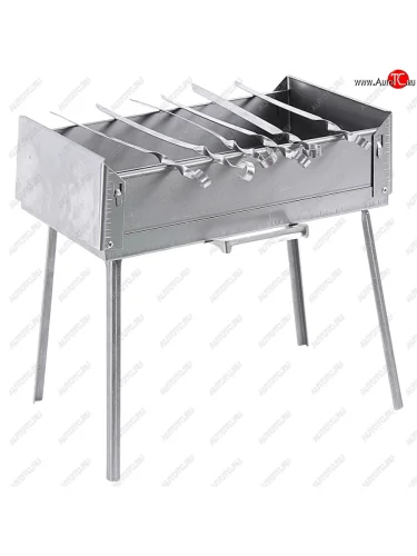 Мангал-дипломат 410х280х125х1.5мм в сумке (в комплекте 6 шампуров) PALISAD PALISAD 69538