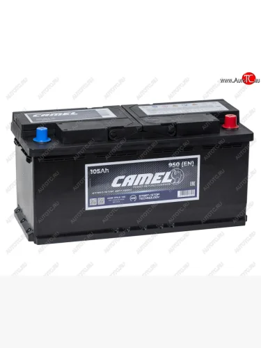 Аккумулятор CAMEL AGM 105Ач обратная полярность CAMEL 6ст105(0) l6