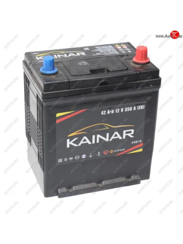 Аккумулятор KAINAR Asia 42Ач обратная полярность KAINAR 6ст42(0) 44b19l