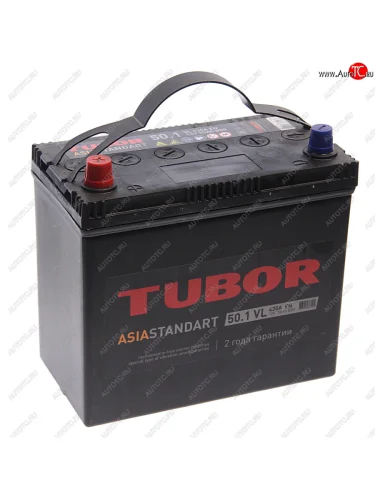 Аккумулятор TUBOR Asia Standart 50Ач TUBOR 6ст50(1) b24r