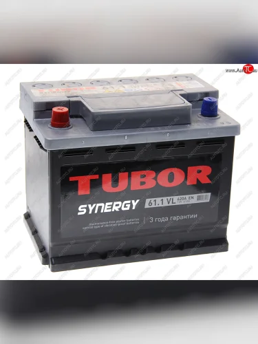 Аккумулятор TUBOR Synergy 61Ач TUBOR 6ст61(1)