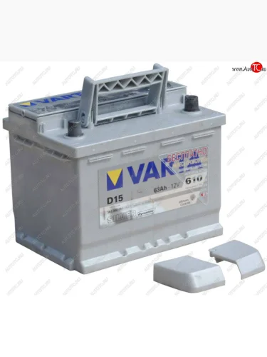 Аккумулятор VARTA Silver Dynamic 63Ач обратная полярность VARTA 6ст63(0) d15