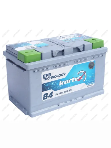 Аккумулятор KORTEX EFB 84Ач обратная полярность KORTEX 6ст84(0) smf584500
