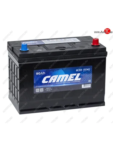 Аккумулятор CAMEL Asia 90Ач обратная полярность CAMEL 6ст90(0) 125d31l