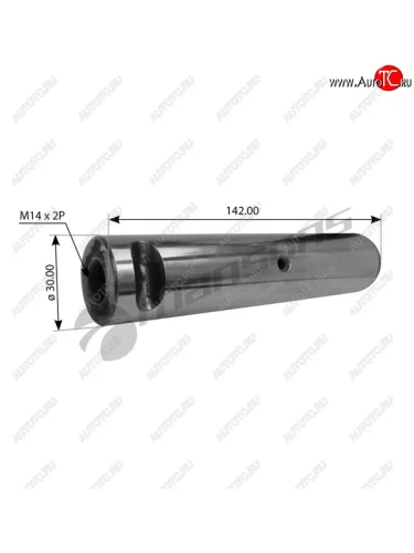 Палец MAN F90 рессоры нижний (30х142) MANSONS MANSONS 700.014