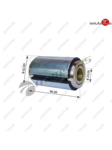 Сайлентблок MERCEDES Actros RENAULT Premium рессоры передней (24х62х96мм) MANSONS MANSONS 700.178
