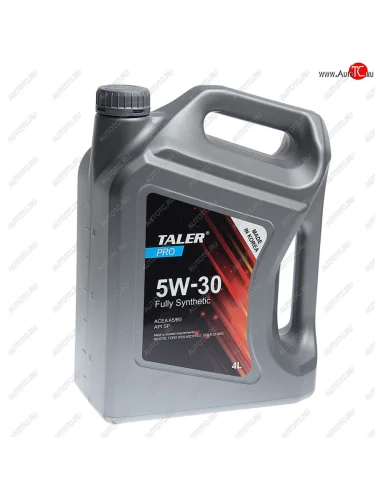 Масло моторное PRO A5B5 5W30 синт.4л TALER TALER 700413