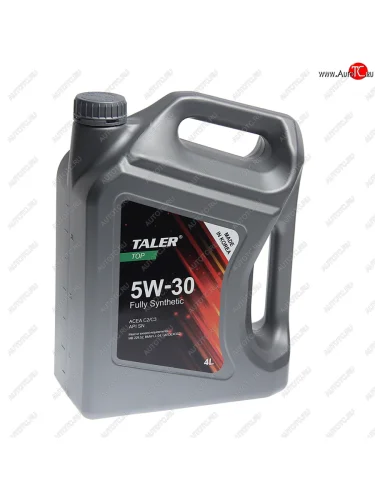 Масло моторное TOP C2C3 5W30 синт.4л TALER TALER 700415
