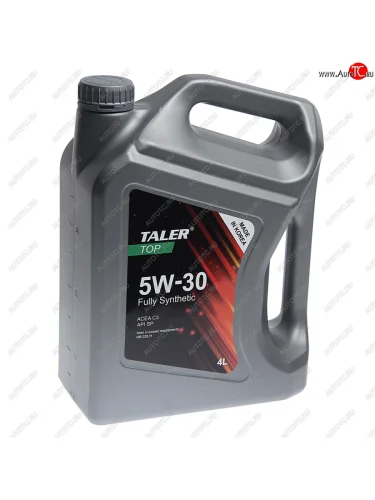 Масло моторное TOP C3 5W30 синт.4л TALER TALER 700416