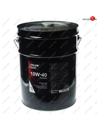 Масло дизельное TRUCK E-7,CI-4,А3В4 10W40 синт.20л TALER TALER 702019