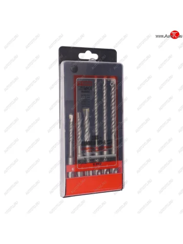 Набор буров по бетону SDS+ 6.0-10.00х110мм 6.0-10.00х160мм (6шт.) MATRIX MATRIX 71096 MATRIX 71096