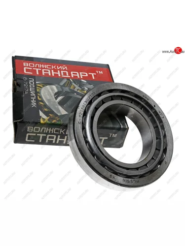 Подшипник КПП-154 КАМАЗ вала первичного; РЗМ МАЗ-437040 ВОЛЖСКИЙ СТАНДАРТ ЕПК 7217-6а (30217)
