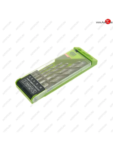 Набор сверл по металлу 4.0-10.0мм HSS (5шт.) СИБРТЕХ СИБРТЕХ 72347