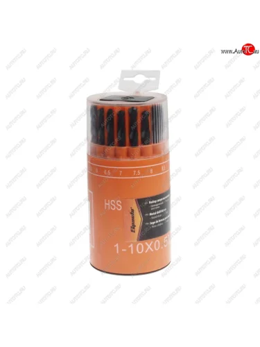 Набор сверл по металлу 1.0-10.0мм HSS (19шт.) SPARTA SPARTA 723505