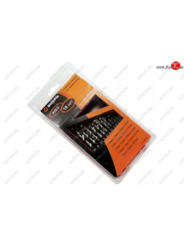 Набор сверл по металлу 1.0-10.0мм HSS (19шт.) ВИХРЬ ВИХРЬ 7310618