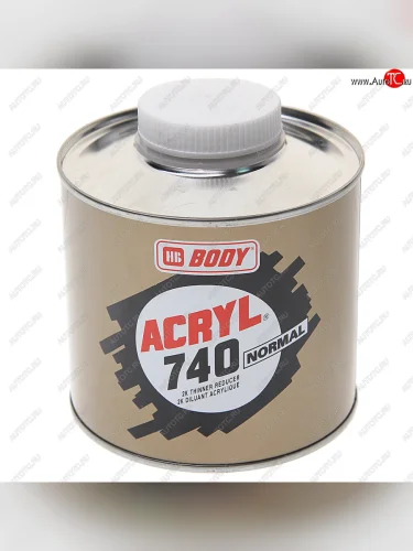 Растворитель ACRYL 740 Normal 0.5л BODY BODY 7400000000