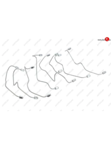 Трубка топливная КАМАЗ высокого давления комплект 8шт. (стандарт) ТМК ТМК 740.110431012141618202224st