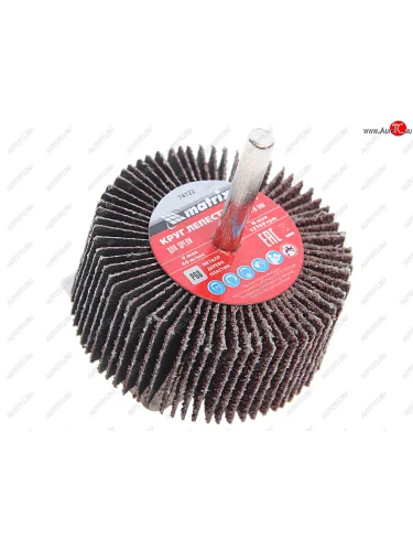 Круг лепестковый радиальный 60х30мм Р60 MATRIX MATRIX 74122