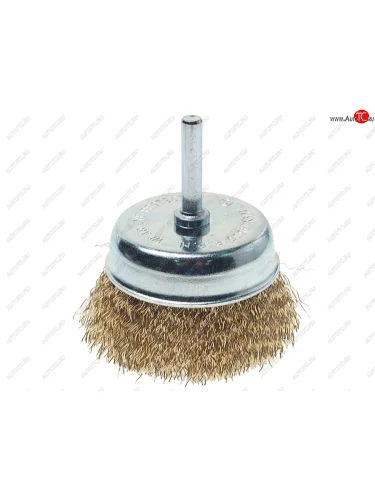 Кордщетка для дрели чашка 75мм витая латунь MATRIX MATRIX 74478