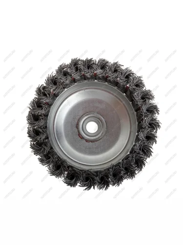Кордщетка для УШМ чашка 125мм крученая сталь М14 MATRIX MATRIX 74627