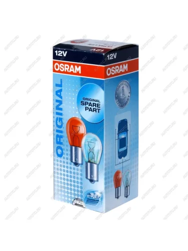 Лампа 12V PY21W BAU15s желтая Yellow Ultra Life OSRAM OSRAM 7507ult