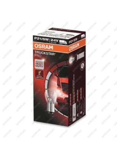 Лампа 24V P215W BAY15d +100% Truckstar Pro OSRAM OSRAM 7537tsp